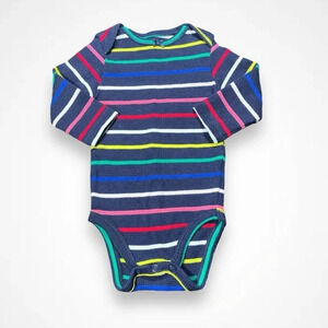 4/$20 Joe  Fresh Rainbow Striped Onesie
